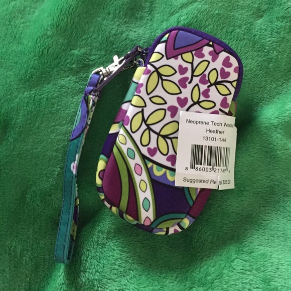 VB neoprene tech wristlet