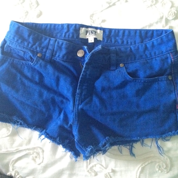Blue shorts