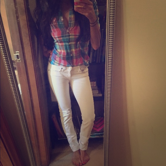 American Eagle NWOT plaid buttonup