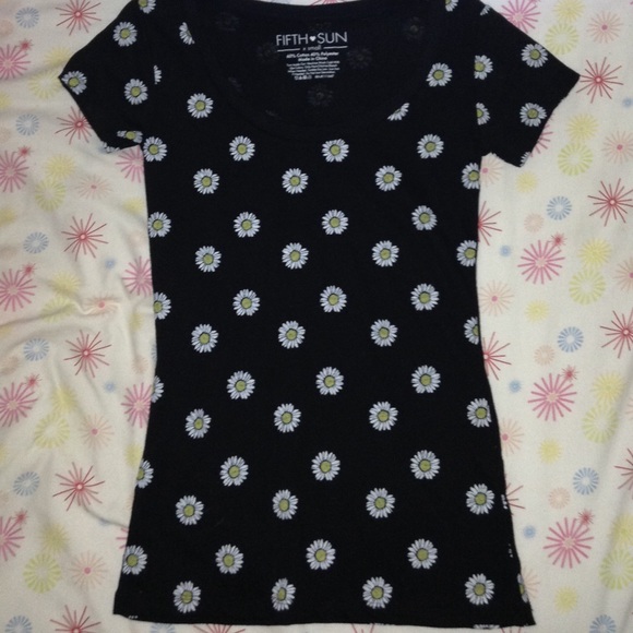Black Daisy Shirt