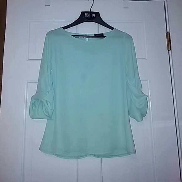 Necessary Seafoam/Mint Green Top