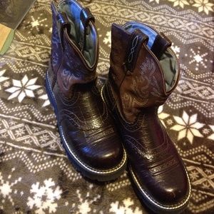Ariat fat baby boots size 9.5