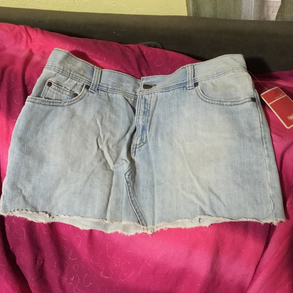 Denim skirt- new