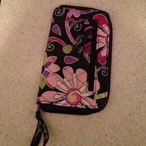 Vera Bradley wristlet.