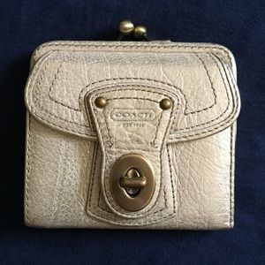 Coach French purse wallet