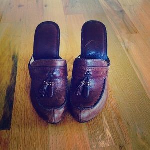 Michael Kors High Heeled Tassel Loafers