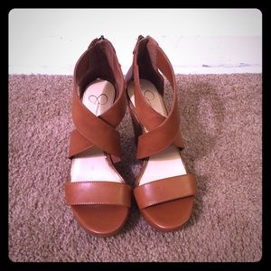Bundle Jessica Simpson Tan Wedges