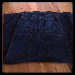 Citizens of Humanity Denim Maxi Skirt