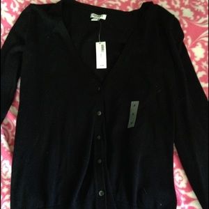 NWT black cardigan