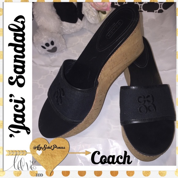 Coach 'Jaci' open toe Sandals