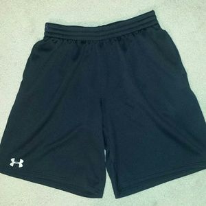 Guys black under Armour shorts