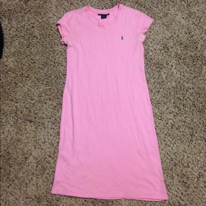 Pink Ralph Lauren polo dress