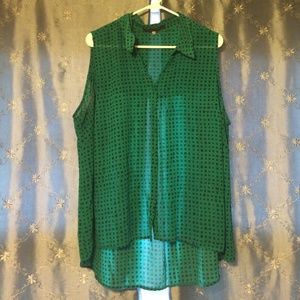 Beautiful blouse  from rose and olive