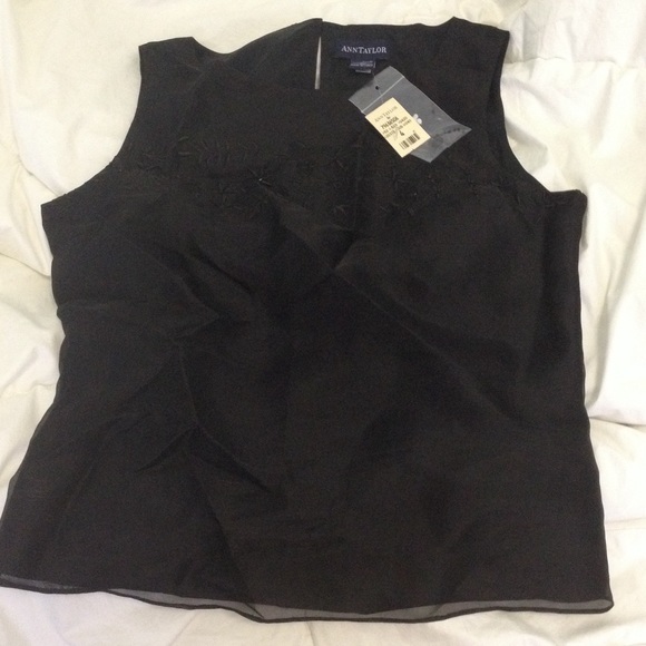 💯 silk Ann Taylor top