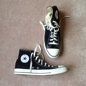 Black Converse Hightops