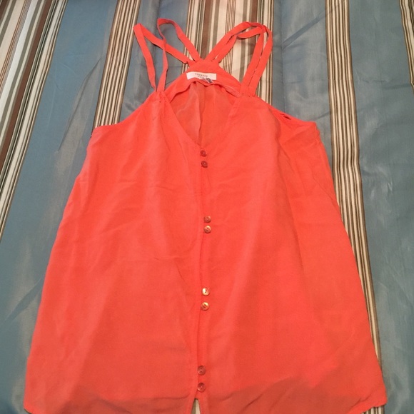 Orange/Coral tank top