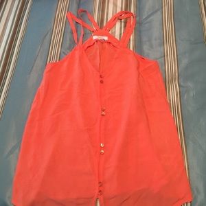 Orange/Coral tank top