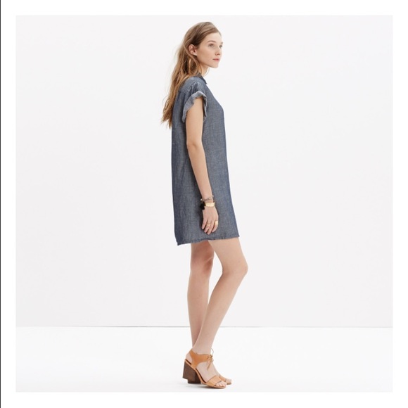Madewell Oversized Chambray Tunic - Picture 2 of 3