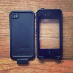 Black IPhone 4/4s Lifeproof Case
