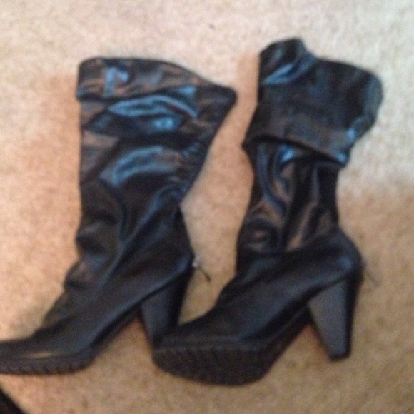 Knee high boots