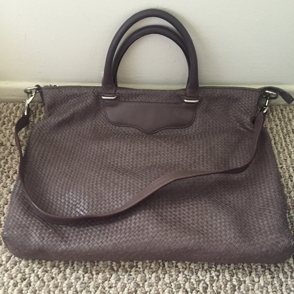 Rebecca Minkoff woven leather purse