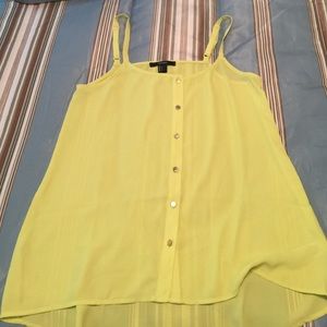 Blouse material tank top