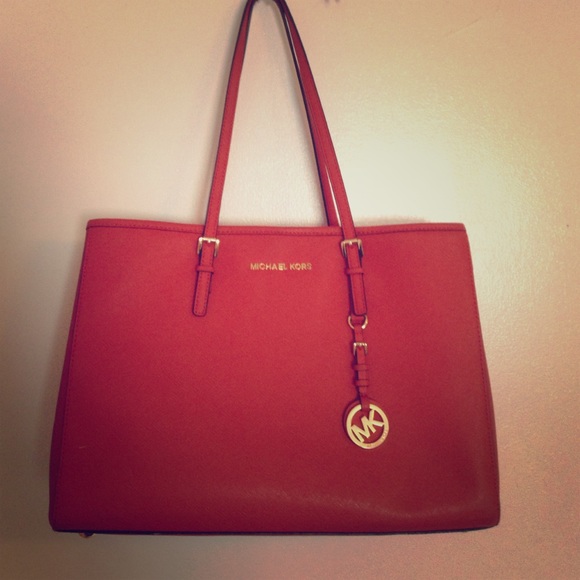 Orange MK bag