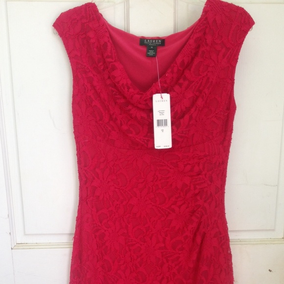 Hot Pink Ralph Lauren Dress