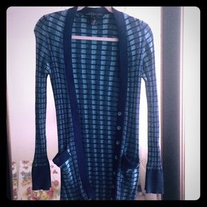 Marc by Marc Jacobs Blue Knit Cardi