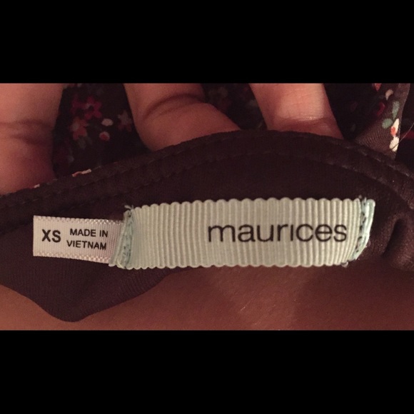 High Low Floral Strapless Dress - Picture 4 of 4