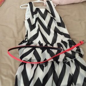 This fabulous chevron dress!