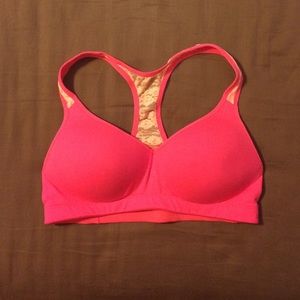 PINK Yoga Sports Bra with push up padding