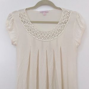 Romeo & Juliet Off White Flowy Top