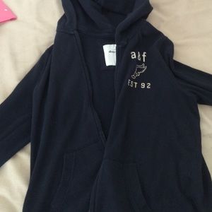 Abercrombie navy hoodie!