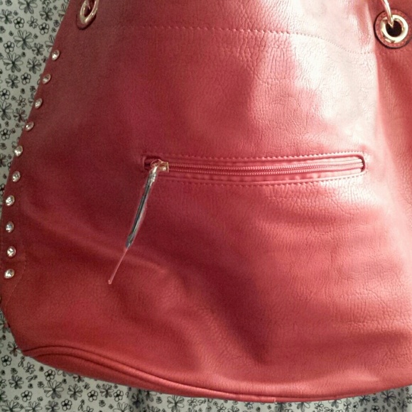 Bags Red Rhinestone Purse Poshmark