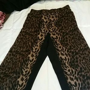 Flowy Cheetah Print Pants❤