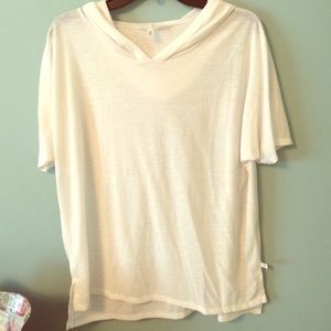 Short sleeve, thin, hoodie