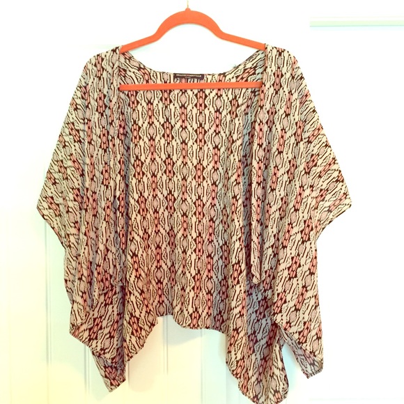 Brandy Melville Patterned Kimono