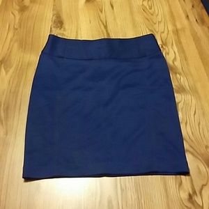 Charlotte Russe Blue Skirt