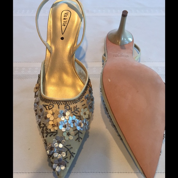 Vis a Vie Sling Back Shoes