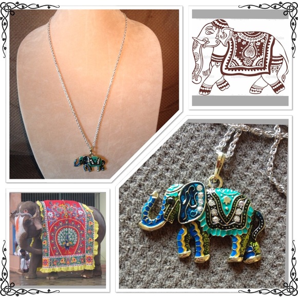 HOST PICK 6/29 ELEPHANT OF INDIA Long Necklace