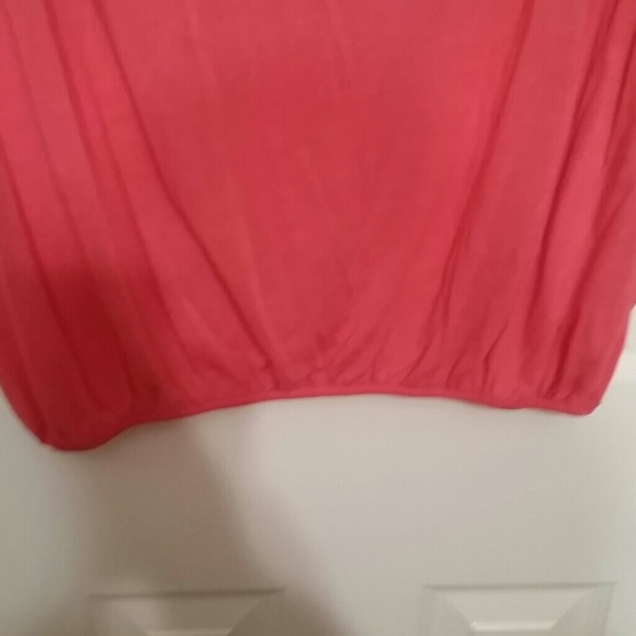 SOLD     Coral/Black DayTrip Shirt - Picture 3 of 3