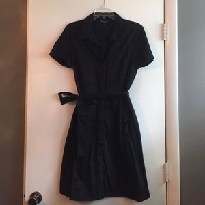 Black a-line Safari dress size 8