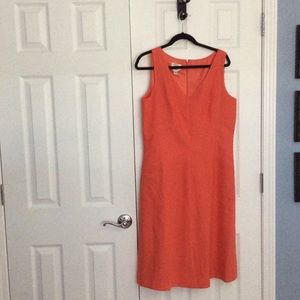 Coral dress