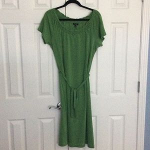 Green dress