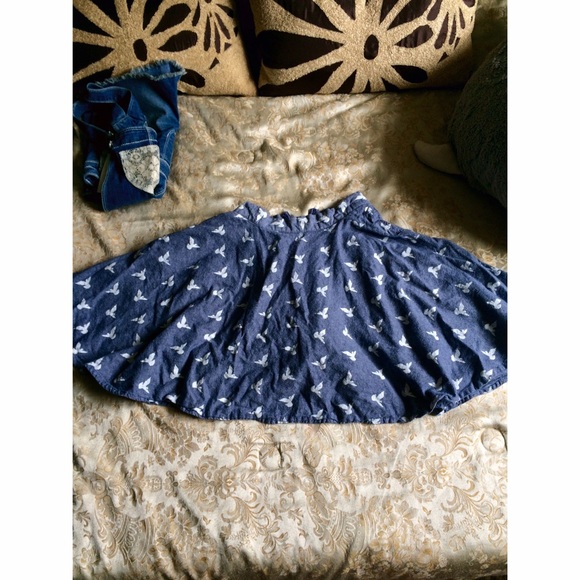 Planet Gold Circle Skirt