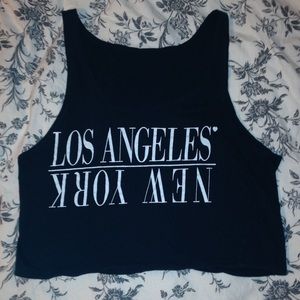 crop top tank