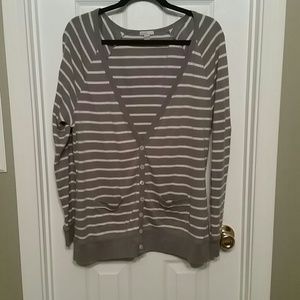 Gray/White Longsleeve