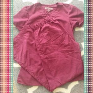 Grey's Anatomy by Barco Scrub Top & Bottom Set XS