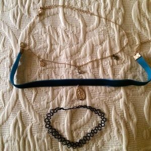 3 ASOS chokers